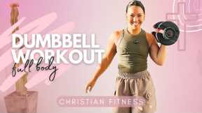 Full Body Dumbbell Burn 🔥 Christian Strength Training for Results