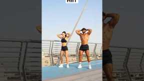 HIIT! 🔥 Give this HIIT workout a try!  @romanelanceford_