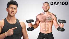 What 100 Days of Dumbbells Does to Your Body (INSANE Results)