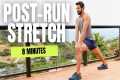 8 Min Post-Run Stretching | Cool Down 