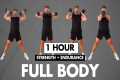 1 Hour Full Body Dumbbell Workout |