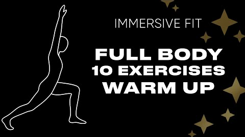 5-min IMMERSIVE INTERACTIVE FULL BODY WARM-UP (10 Exercises)