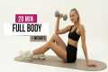 20 MIN FULL BODY Workout with Weights,