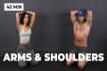 40 Min Arms & Shoulders Dumbbell