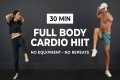 30 Min FULL BODY CARDIO HIIT | No
