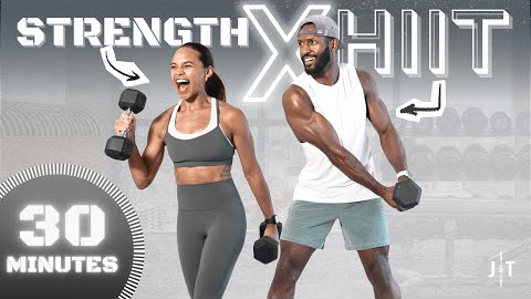 30 Minute Full Body Strength Training X HIIT Workout 🔥