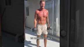 300 workout! Dumbbell only | Upper body workout 🔥 #fitness