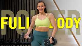40 Min Explosive Power Workout | Full Body Strength with Medium Weights