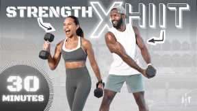 30 Minute Full Body Strength Training X HIIT Workout 🔥