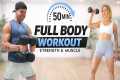 50 Min FULL BODY DUMBBELL WORKOUT |