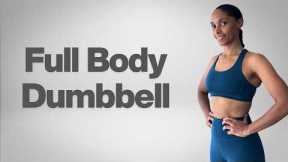 20 minute Full Body Dumbbell Strength & Tone Workout you can do DAILY!