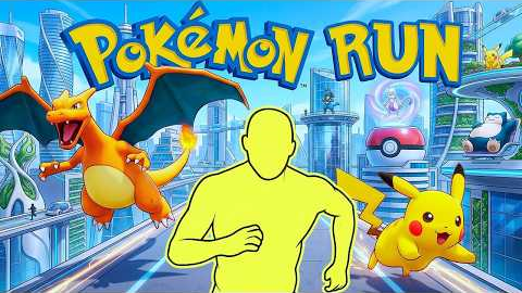 Immersive Interactive Warm-Up | Pokémon World Escape | POKÉMON RUN | Full Body Workout