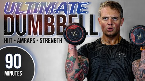 ULTIMATE🔥Full Body DUMBBELL Workout🔥Cardio & Strength Training