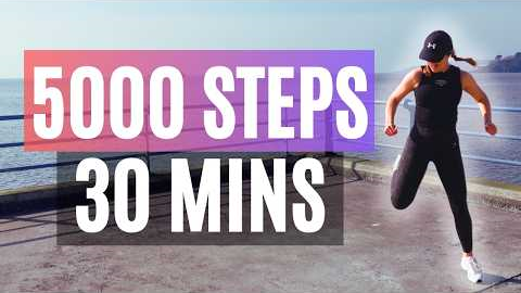 5000 Steps in 30 Minutes- Walking Workout to the Beat | Low Impact Cardio