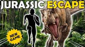 Immersive Interactive Warm-up | 🦖 🚨POV JURASSIC ESCAPE RUN |Viral Challenge🌋 |Fun Workout | Exercise