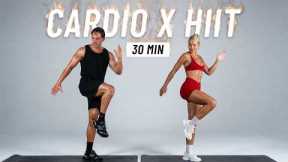 30 MIN FULL BODY HIIT WORKOUT For Fat Burn & Cardio (No Equipment, No Repeats)