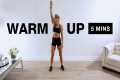 5 Min Full Body Warm Up with Caroline 