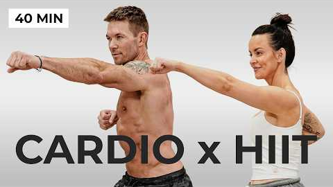 40 MIN CARDIO HIIT WORKOUT - Full Body, No Equipment, No Repeats