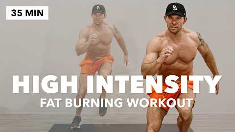 35 MIN CALORIE KILLER HIIT Workout - Full body Cardio, No Equipment & No Repeats