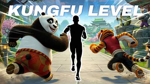Immersive Interactive Warm Up | KUNG FU PANDA RUN! 🐼🥋 Fun Workout | Full Body