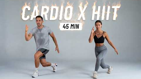 45 MIN CARDIO HIIT WORKOUT - ALL STANDING - Burn 1000 Calories, Full Body, No Equipment
