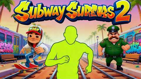 SUBWAY SURFERS RUN 2 🛹 4K HIGH QUALITY Immersive Interactive Warm Up | Viral Game Workout