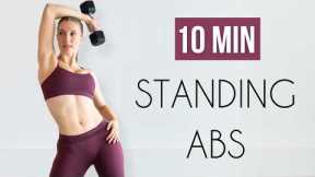 10 MIN STANDING ABS (with weights)