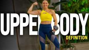 30 MIN UPPER BODY PUMP Workout | Dumbbell Definition