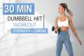 30 min DUMBBELL HIIT WORKOUT | Full