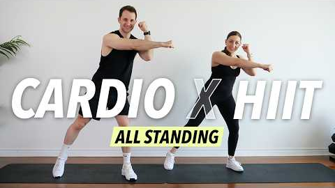 30 Min ALL STANDING CARDIO HIIT Workout - Burn Fat Fast (No Equipment, No Repeat)
