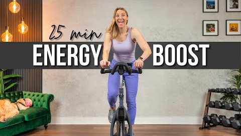 25 min. ENERGY-BOOSTING Classic Indoor Cycling Workout