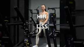HIIT vs LISS - what's the difference? 🤔 #shorts
