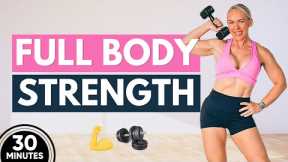 30 Min Full Body No Repeats Strength Workout