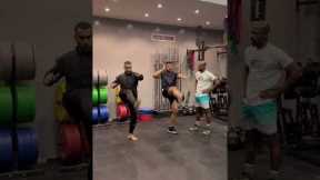HIIT workout 🏋️‍♀️#hiit #mma #actiontraining #combatfitness #cardio #fitness #agility #sports #hiit