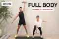 40 MIN Full Body DUMBBELL HIIT