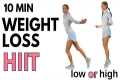 🔥 10 MIN HIIT | Weight Loss