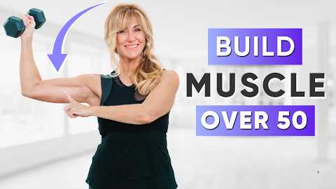 Struggling To Build Muscle After 50? Try This 30 Min Full Body Workout!