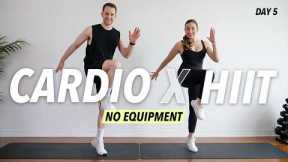 30 Min Full Body Cardio HIIT Workout 🔥 Sweat, Burn & Tone at Home (No Equipment)
