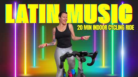 EPIC 20 Minute Latin Indoor Cycling Ride!