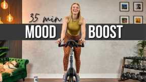 35 min MOOD BOOSTING METCON Indoor Cycling Workout