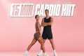 15 Min Standing Cardio HIIT | Intense 