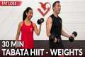 30 Min Tabata HIIT Workout for Fat