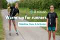 15-minute full-body running warm-up | 