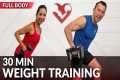 30 Min Weight Training at Home for