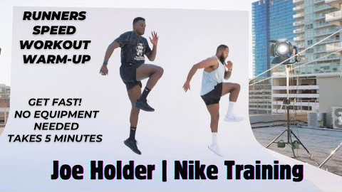 Fast in 5 Minutes! | Pre-Run Speed Plyometric Warm-up | Joe Holder | Nike Training | Nike Running
