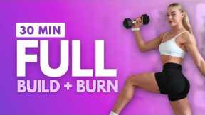 30 Min BEST Full Body Dumbbell Workout | Build Muscle at Home | LOAD8 - Day 1