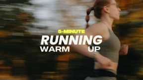5 Min. Running Warm Up For Injury Prevention | All Standing, No Talking, No Breaks