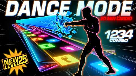 DANCE MODE #25 | Interactive Immersive Warm Up | Full Body Cardio Workout (No Equipment)
