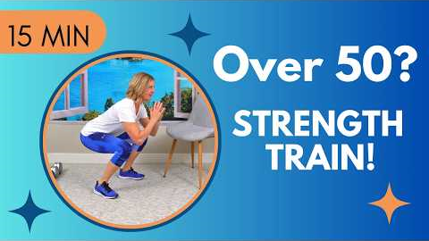 15-Minute Strength Training for Women Over 50 | Full Body Workout with Modifications