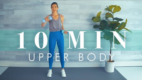 10 Minute Upper Body Workout // Standing Shoulder Friendly Strength Exercises